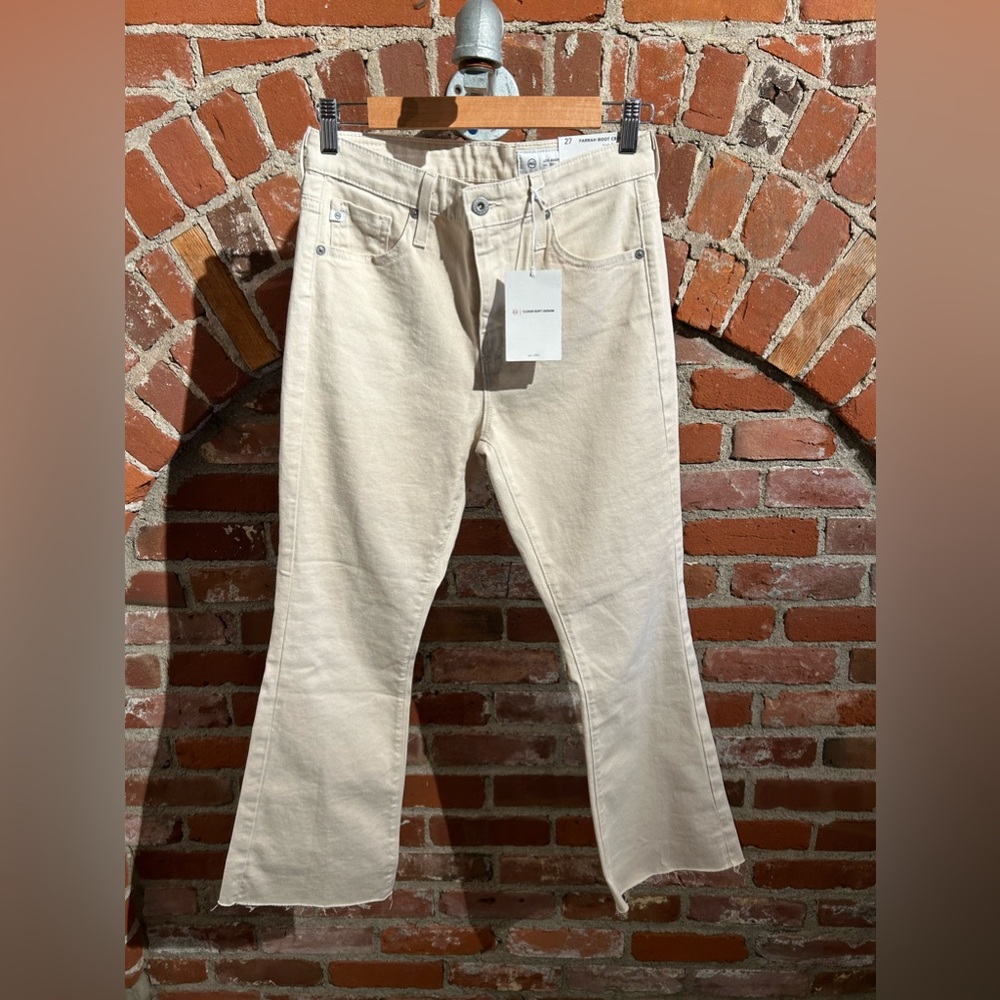 AG - Farrah Boot Crop High Rise